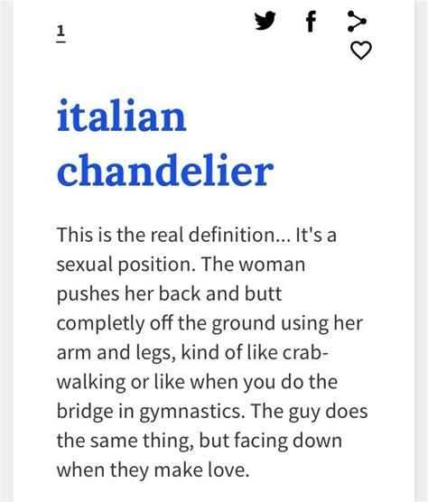 italian chandelier sex position Search